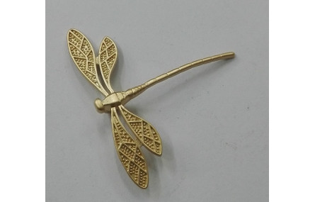 Colgante Libélula Oro 40*40