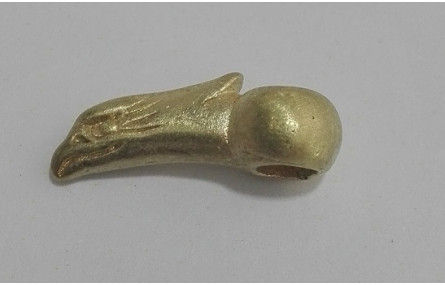 Cuello aguila Oro Mate 17*5mm