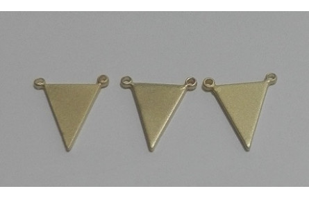 Triangulo 10*13mm Oro Mate