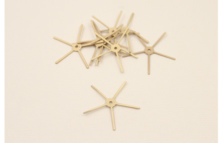 estrella 28mm diametro Oro Mate