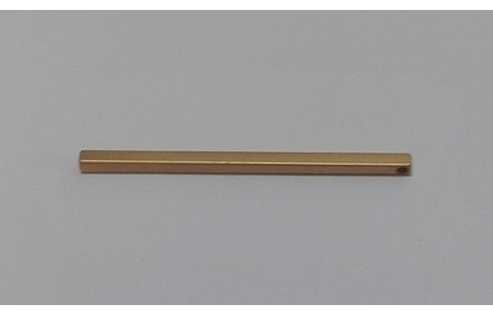 Listón de 2*2*40mm oro Mate