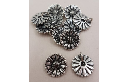 Flor 12*12 Plata Vieja