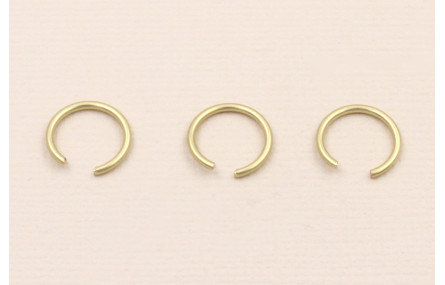 Aro de 11mm Dorado Mate