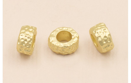 Aro Labrado de 6mm ext y 3,5mm interior Oro Mate