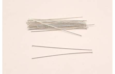 ALFILER TAPONADO 62MM PLATEADO (HILO 0,6)