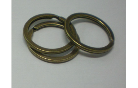 ARO LLAVERO PLANO Oro Viejo