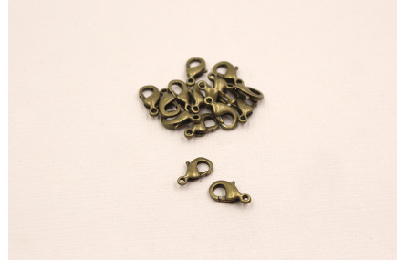 MOSQUETON MEDIANO Oro Viejo 12MM