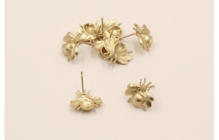 Perno Abeja 16*17mm Oro Mate