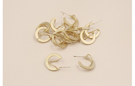 Perno Aros 15*8mm Oro Mate