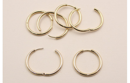 Aro Acero Inoxidable 28mm Oro