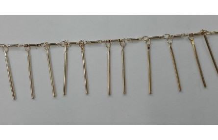 Cadena Listones de 25mm oro