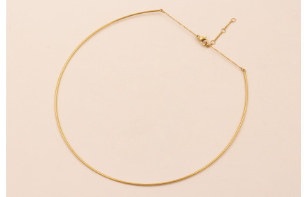 Collar Rígido de 43mm Acero Inox. Tubo de 1mm