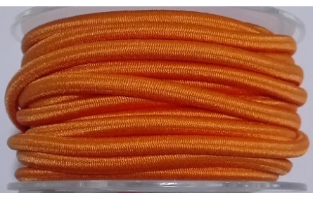 Goma 3mm Naranja Pálido