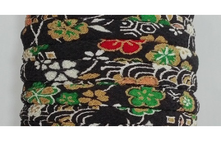 Lazo tubular  8mm diametro Negro