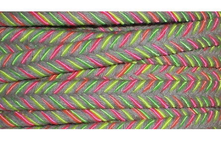 Cordón plano 10mm*4mm mezclado fluor