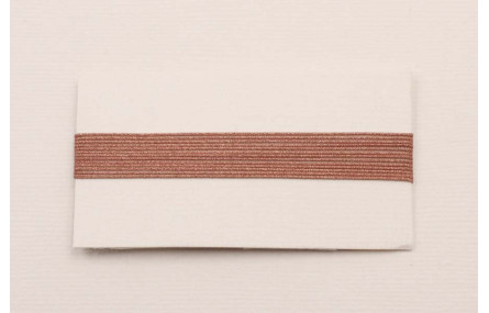 Hilo Macramé metálico Oro Rosa 0,65mm