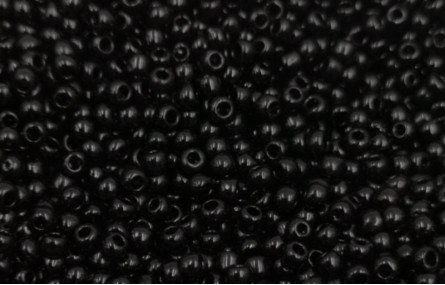 10 gramos de Abalorio cristal Negro