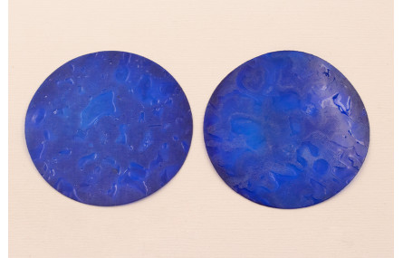 Lentejuela Disco de 60mm Azul Añil Transp Texrura