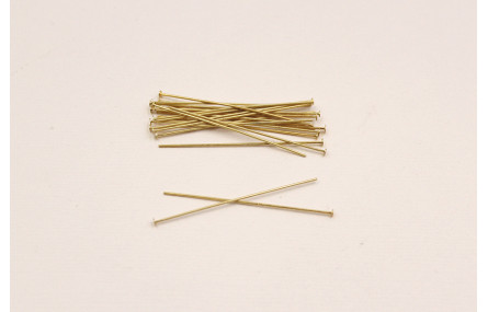 ALFILER TAPONADO DORADO MATE 6*400 MM