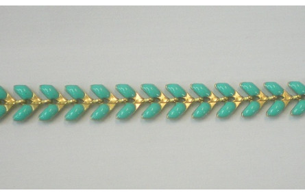 Petalos Resina Turquesa