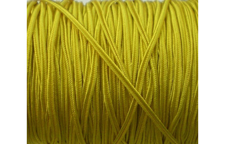 Soutache 3mm Amarillo oro brillo