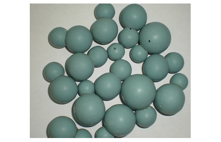 Lote Azul claro piezas collar razimo