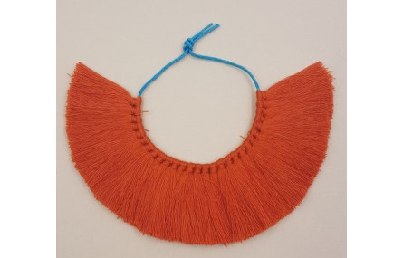 Tira de 25 pompones de 35mm*100mms Teja