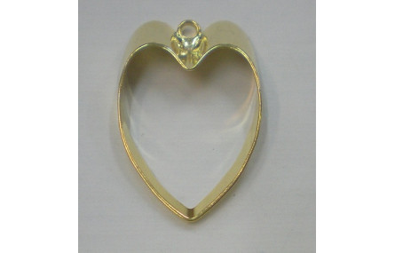 Colgante Corazón 37*24mm Oro