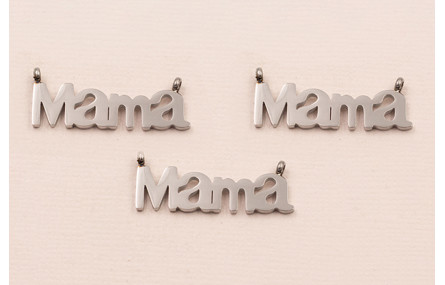 Pieza MAMA ACERO INOXIDABLE 27*5mm