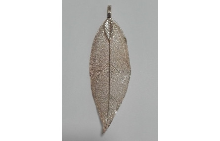 Hoja Natural Metalizada O.Rosa 60*25mm Aprox