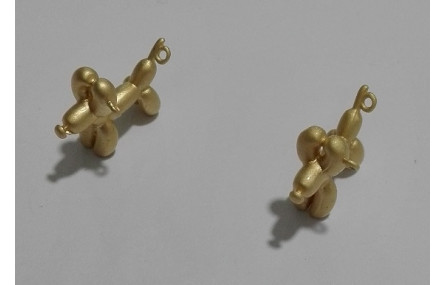 Perrito Globoflexia 17*13mm Oro Mate