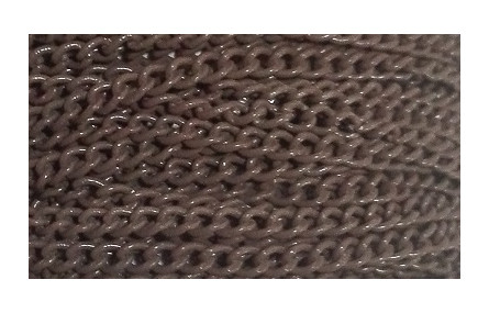 Cadena eslabones 2,2mm Marrón