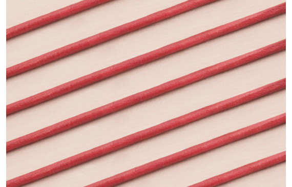 Cuero color frambuesa 2mm