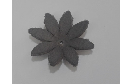 Flor 30mm Gris claro