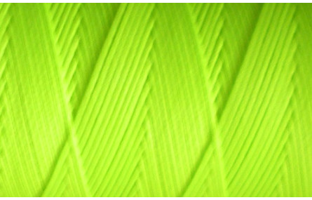 Hilo algodón encerado plano Fluor Amarillo