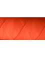 Hilo algodón encerado plano Fluor Naranja