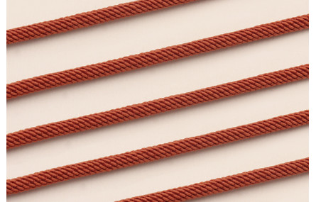 Cordón retorcido trenzado 4mm Color Oxido