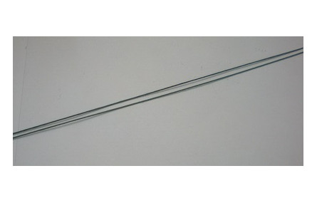 Alambre maleable forrado verde