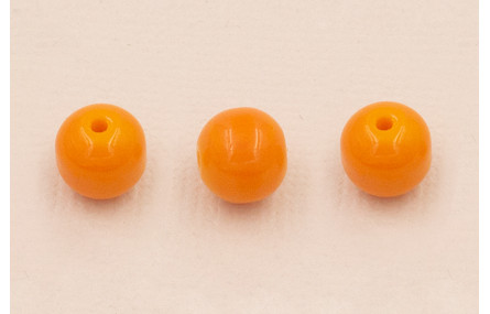 Bola Cristal 8mm color Naranja claro