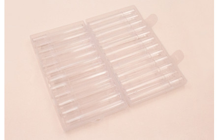 Caja de 17*9cms con 24 tubos