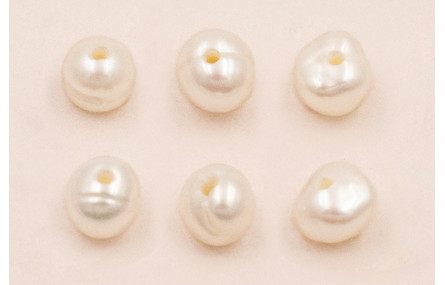 Perlita ovalada- grano de arroz