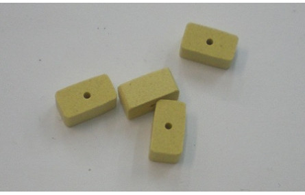 Rectángulo 10*5*5 amarillo mate