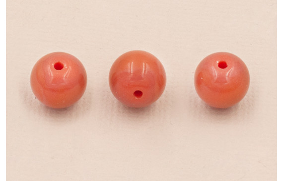 Bola Cristal 10mm Color Coral