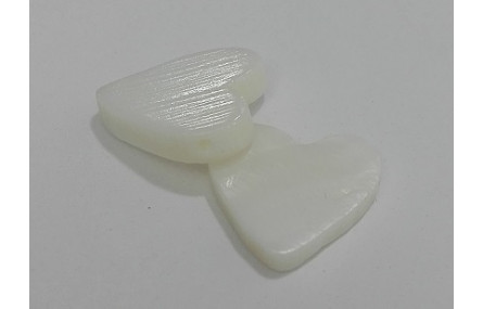 Corazón Nacar 12*12*2mm