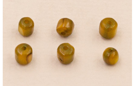 Cubo Nacar 4*4*3mm Marrón verdoso