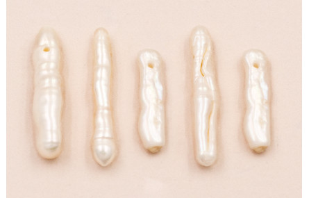 Listón de perla agujero superior 11-17mm * 3mm