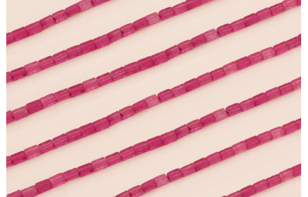 Listón Jade 4*2*2mm color Granate