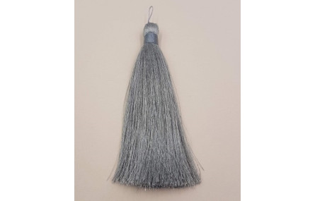 Pompon 120mm Gris