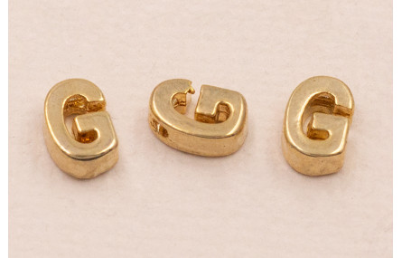 Letra G 7*6*2 Oro