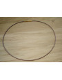 Collar acero espiral 1,4mm*42cms